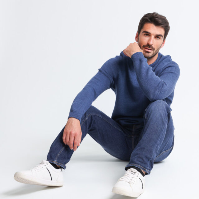 Maison Solfin - Pull ras du cou Made in France| B.Solfin