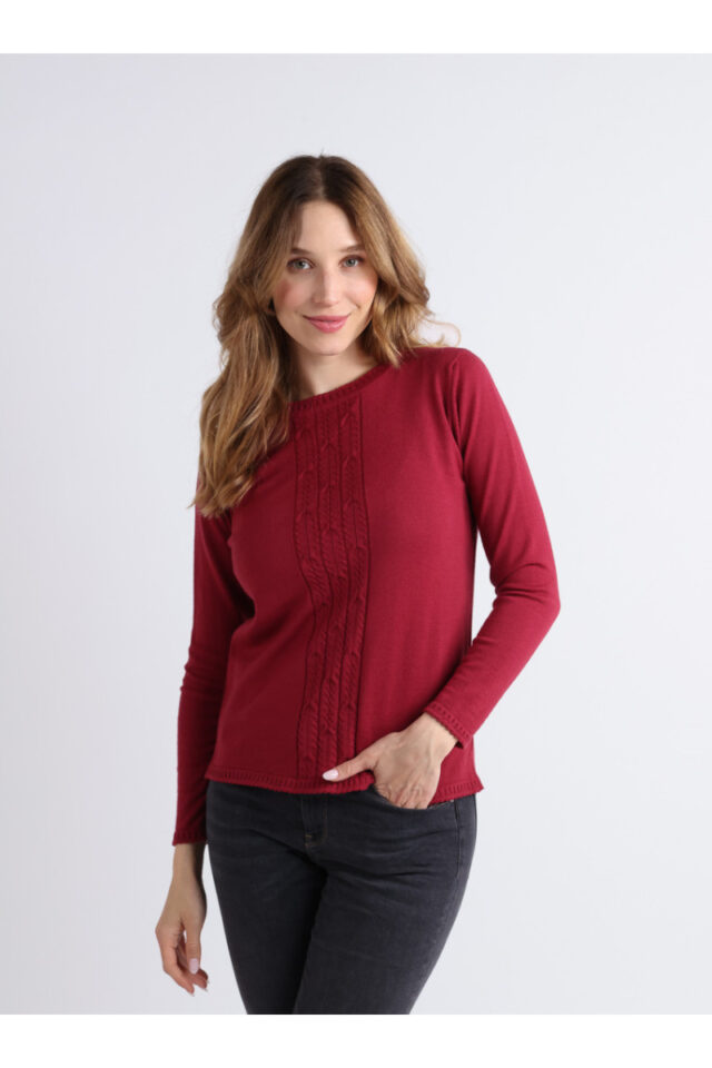 Maison Solfin - Pull en laine torsades Made in France| B.Solfin