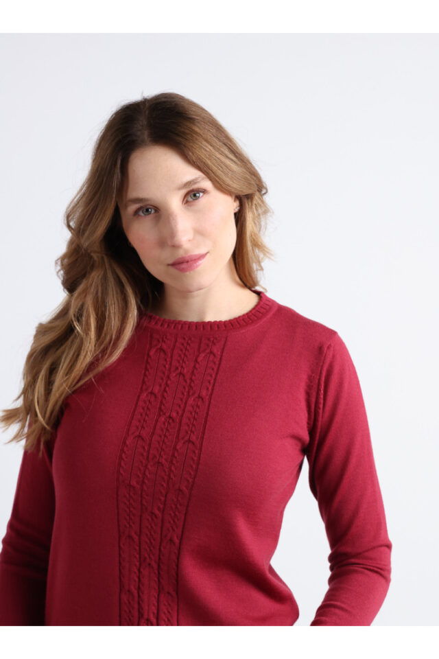 Maison Solfin - Pull en laine torsades Made in France| B.Solfin