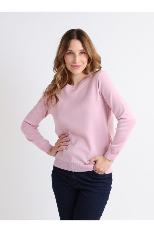 Maison Solfin - Pull en laine col rond Made in France| B.Solfin