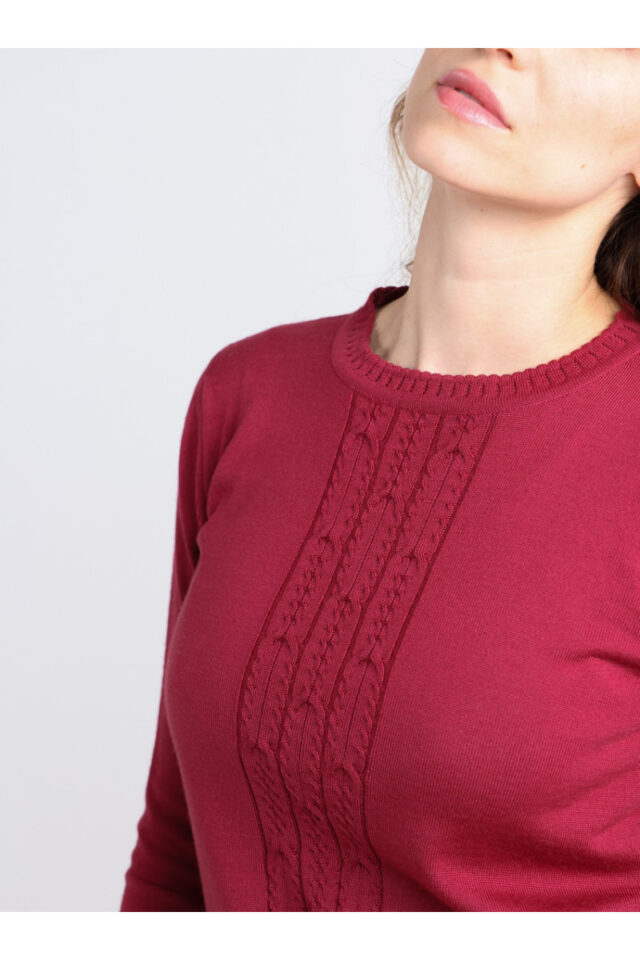 Maison Solfin - Pull en laine torsades Made in France| B.Solfin