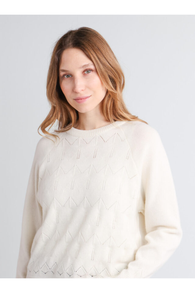 Maison Solfin - Pull graphique en laine Made in France| B.Solfin