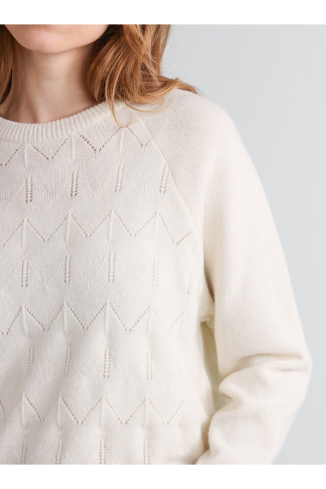 Maison Solfin - Pull graphique en laine Made in France| B.Solfin