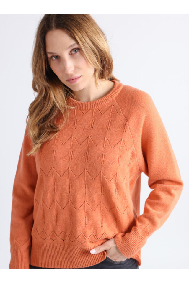 Maison Solfin - Pull graphique en laine Made in France| B.Solfin