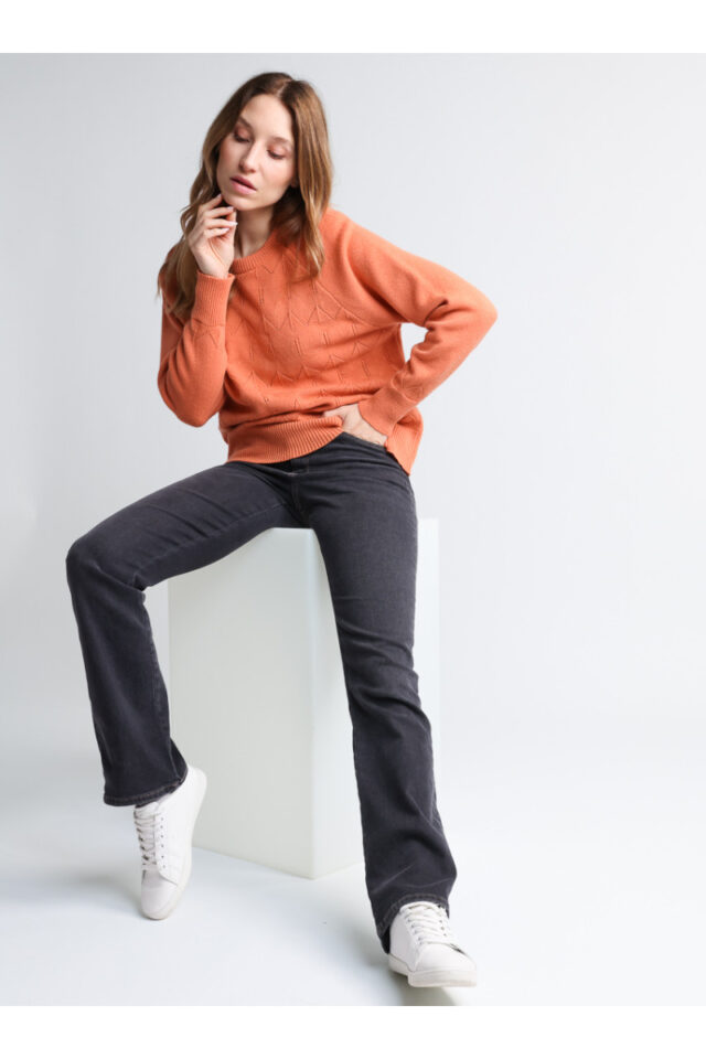 Maison Solfin - Pull graphique en laine Made in France| B.Solfin