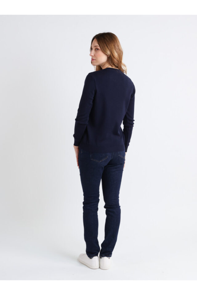 Maison Solfin - Pull en laine col rond Made in France| B.Solfin