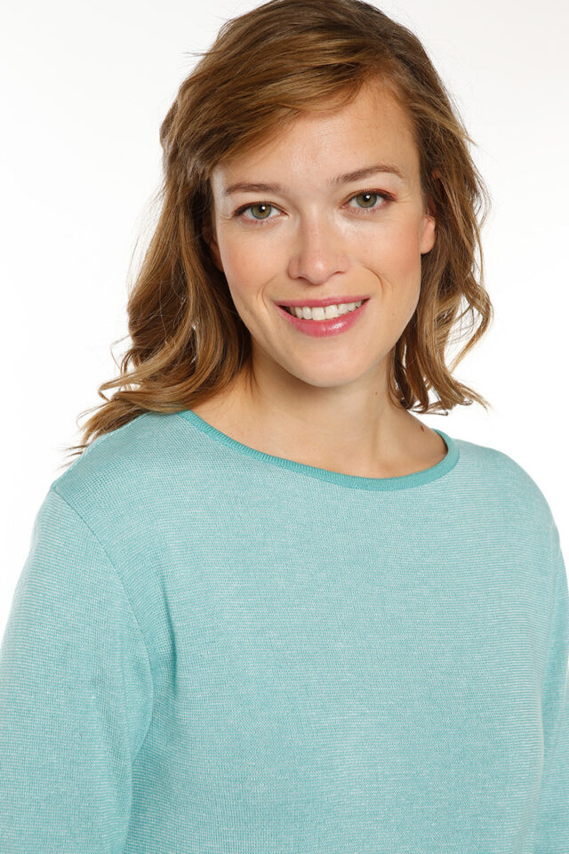 Maison Solfin - Pull col rond en coton Made in France| B.Solfin