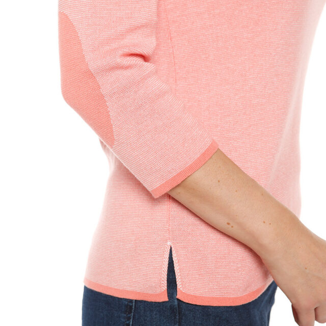 Maison Solfin - Pull col rond en coton Made in France| B.Solfin