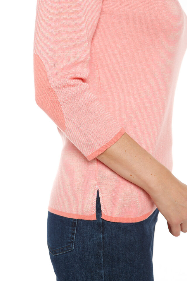 Maison Solfin - Pull col rond en coton Made in France| B.Solfin