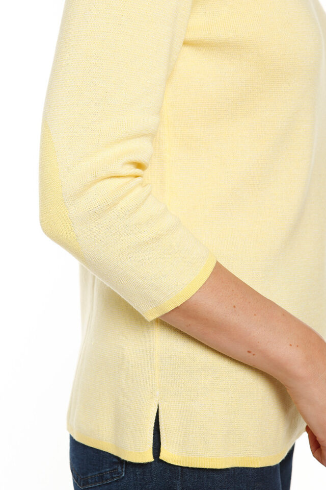 Maison Solfin - Pull col rond en coton Made in France| B.Solfin