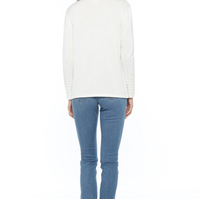 Maison Solfin - Pull femme maille fantaisie coton Made in France| B.Solfin