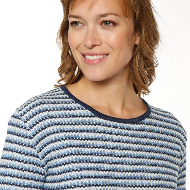 Maison Solfin - Pull femme tricolore Made in France| B.Solfin