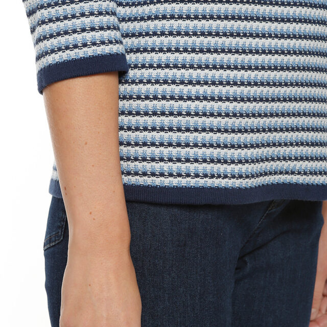 Maison Solfin - Pull femme tricolore Made in France| B.Solfin