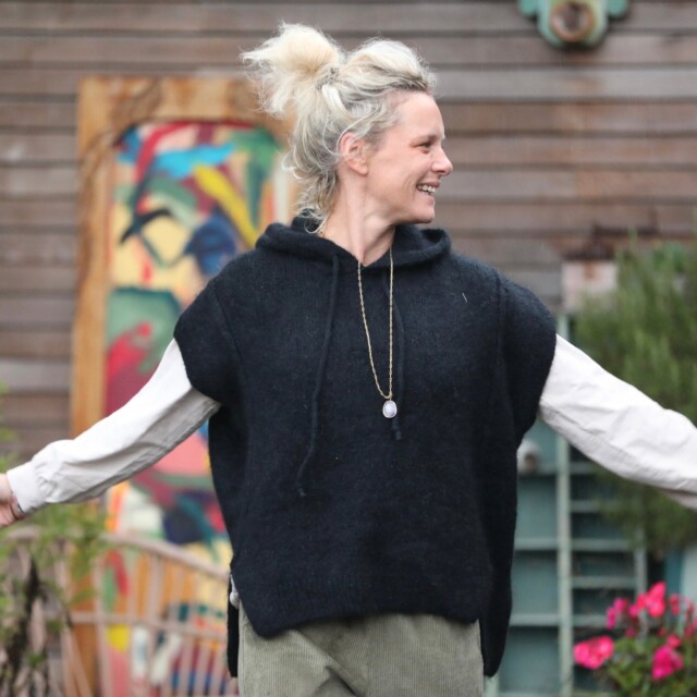 Quintessence - Pull capuche Calypso - Noir