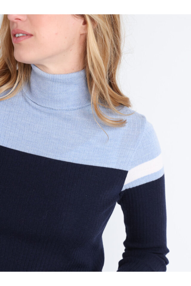 Maison Solfin - Pull chaussette col roulé Made in France| B.Solfin