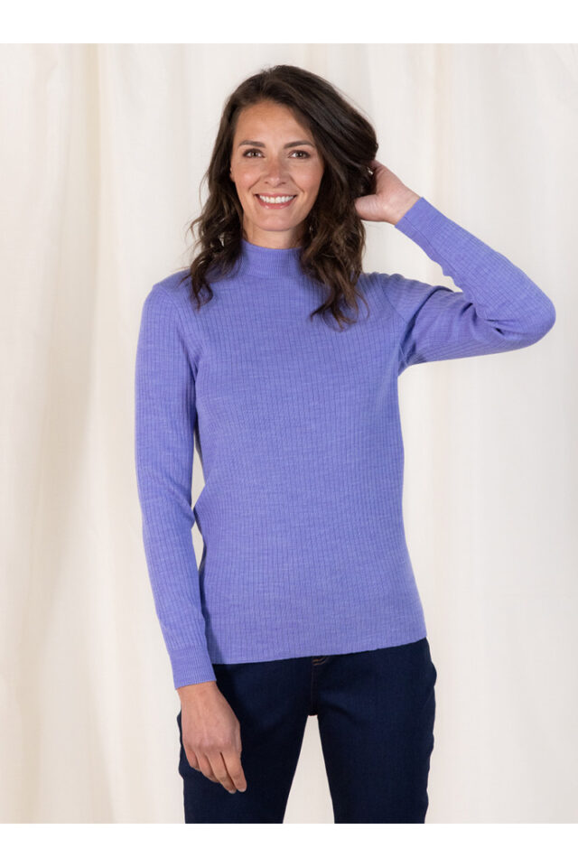 Maison Solfin - Pull col cheminee femme Made in France| B.Solfin