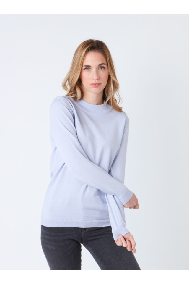 Maison Solfin - Pull col cheminée en laine Made in France| B.Solfin