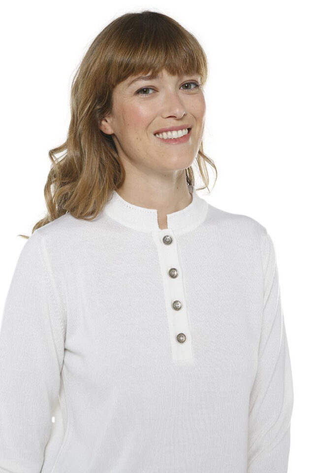 Maison Solfin - Pull laine fine mérinos femme col montant Made in France| B.Solfin