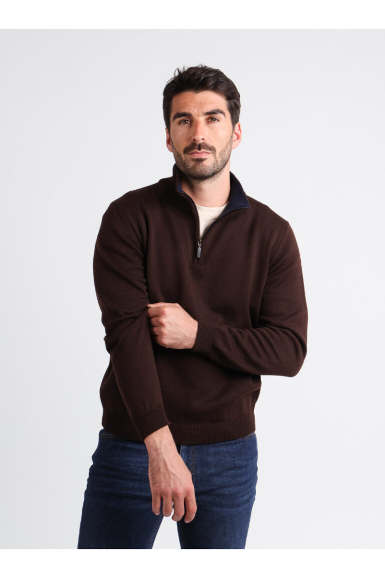 Maison Solfin - Pull col camionneur Made in France| B.Solfin