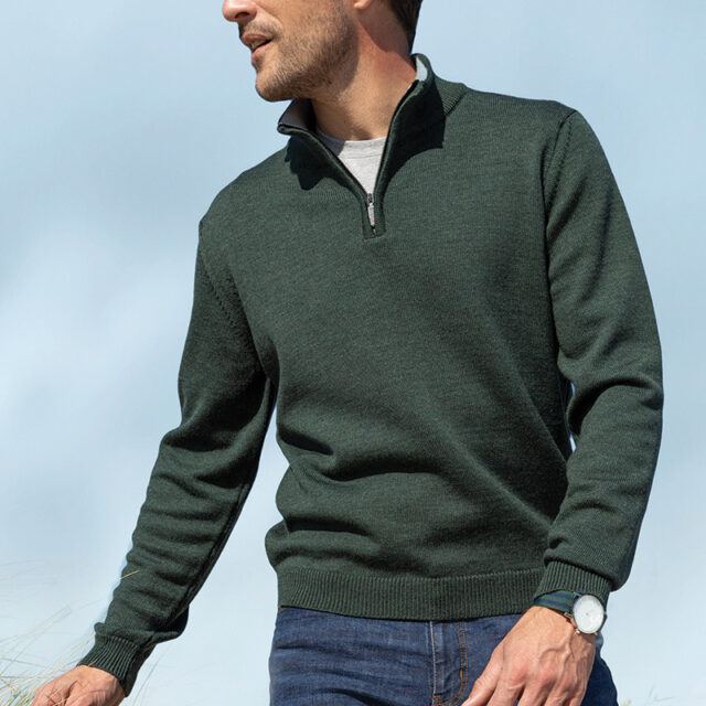 Maison Solfin - Pull col camionneur Made in France| B.Solfin