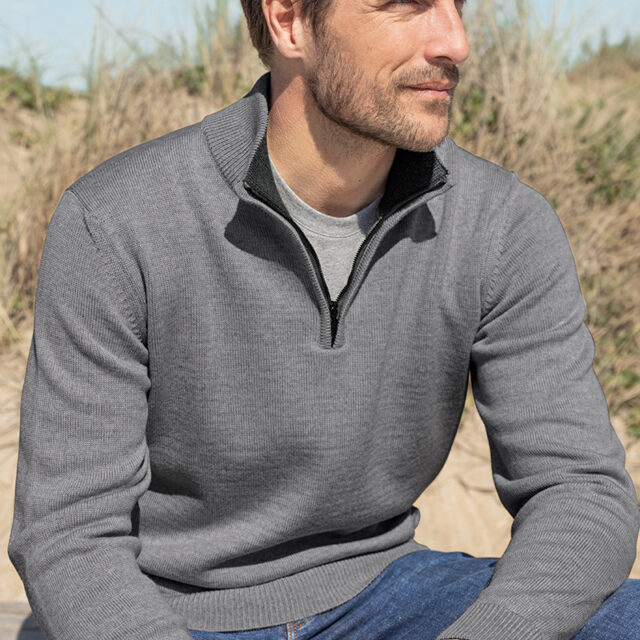 Maison Solfin - Pull col camionneur Made in France| B.Solfin