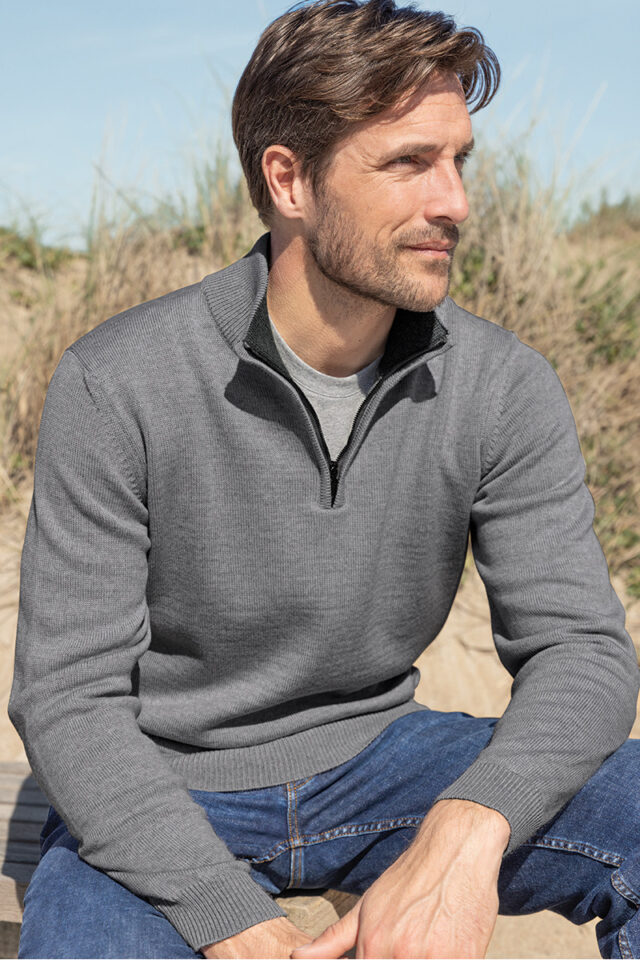 Maison Solfin - Pull col camionneur Made in France| B.Solfin