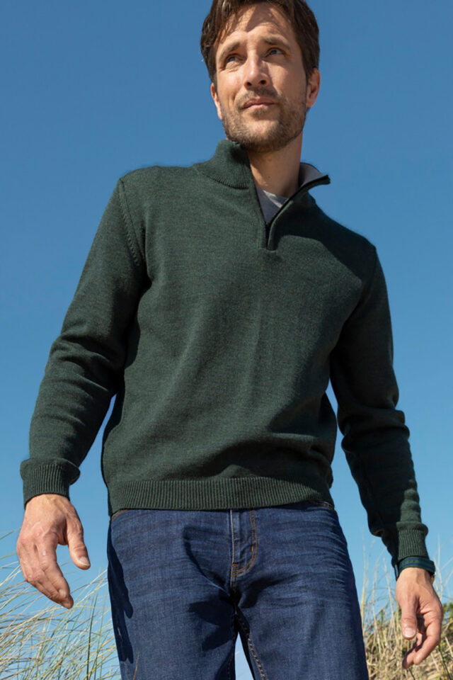 Maison Solfin - Pull col camionneur Made in France| B.Solfin