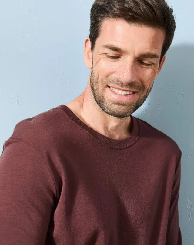 Pull Homme Brax X&More 100% Laine Mérinos - Marron - Taille M - Occasion Parfait état