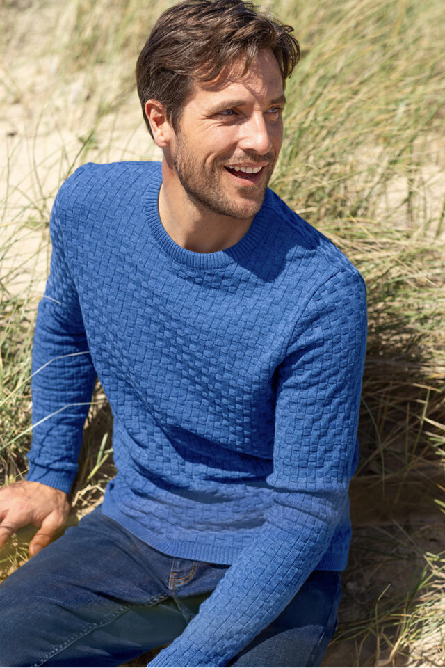 Maison Solfin - Pull col rond Made in France| B.Solfin