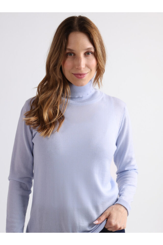 Maison Solfin - Pull col roulé en laine Made in France| B.Solfin