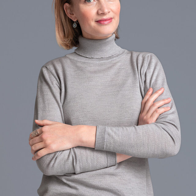 Maison Solfin - Pull col roulé en laine Made in France| B.Solfin