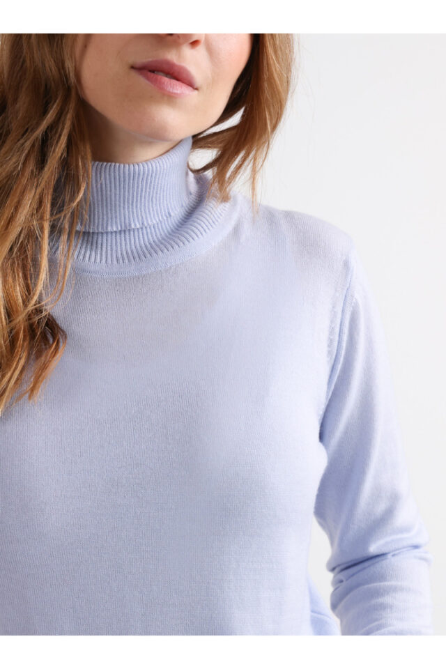 Maison Solfin - Pull col roulé en laine Made in France| B.Solfin