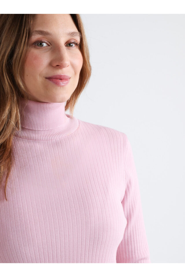 Maison Solfin - Pull chaussette col roule en laine Made in France| B.Solfin