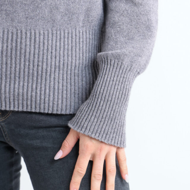 Maison Solfin - Pull col roulé cachemire Made in France| B.Solfin