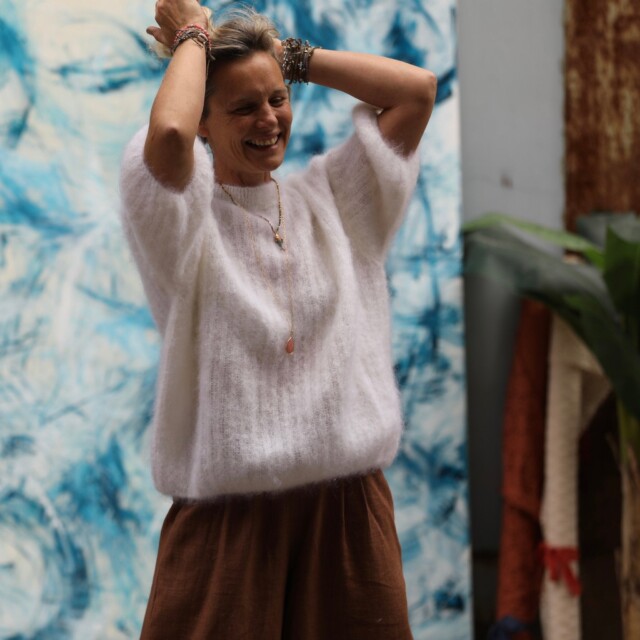 Quintessence - Pull Coraline Ivoire