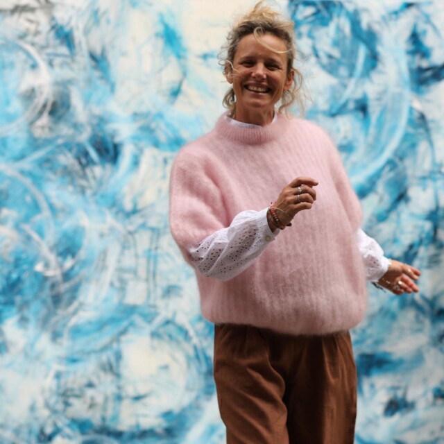 Quintessence - Pull  Coraline rose poudré