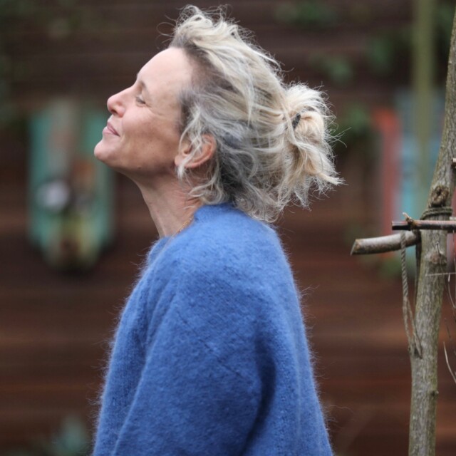 Quintessence - Pull  Edmonde bleu roi