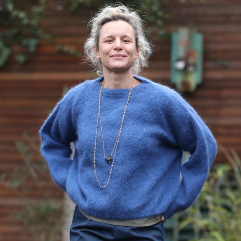 Quintessence - Pull  Edmonde bleu roi