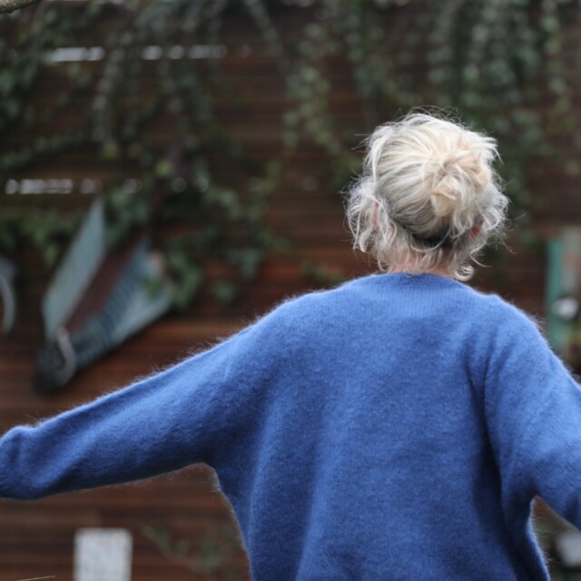 Quintessence - Pull  Edmonde bleu roi