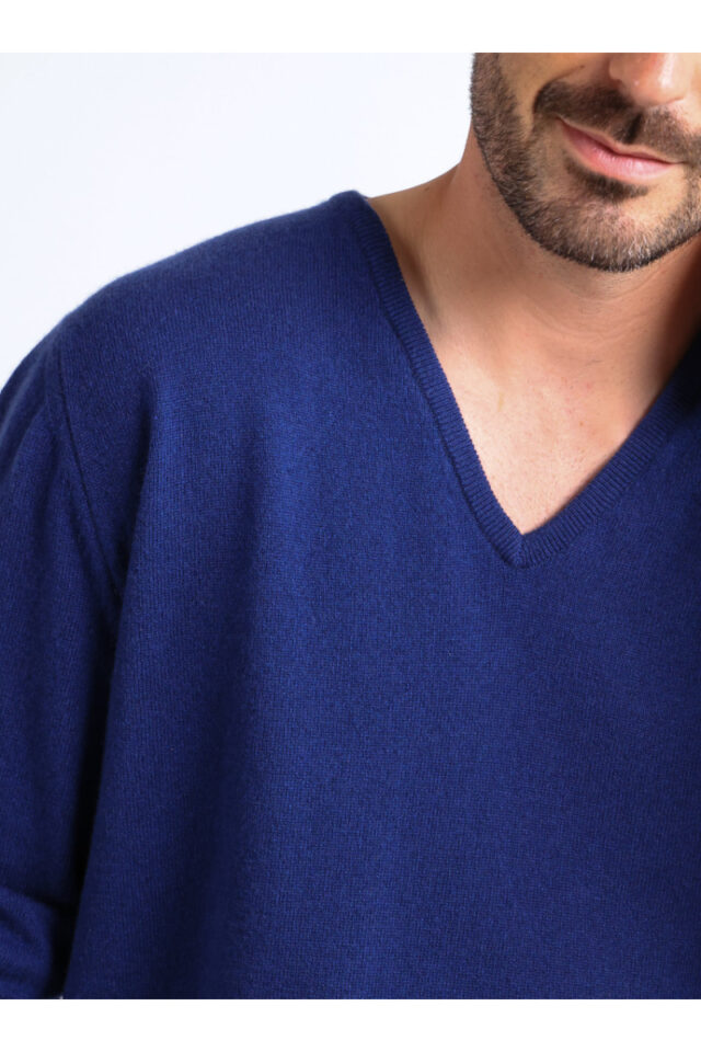 Maison Solfin - Pull V en laine Made in France| B.Solfin