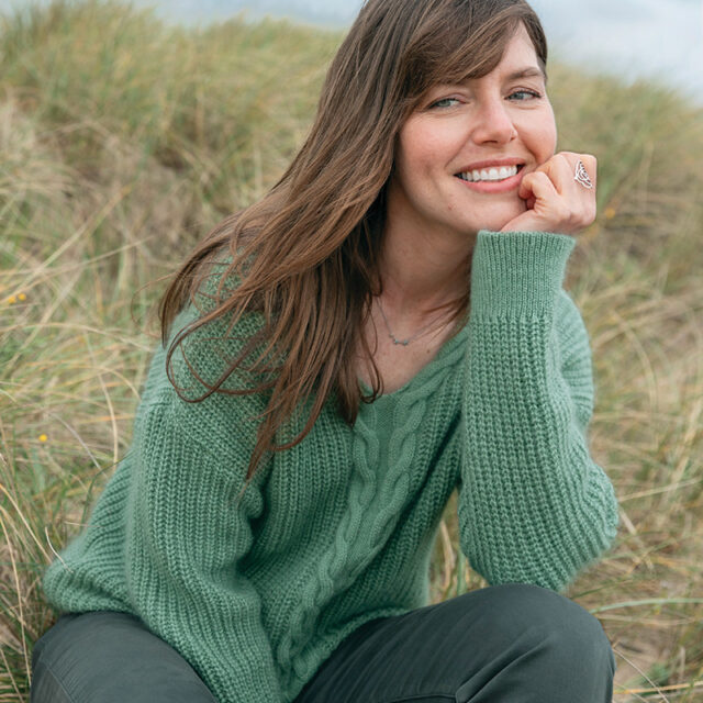 Maison Solfin - Pull maille perlée Made in France| B.Solfin