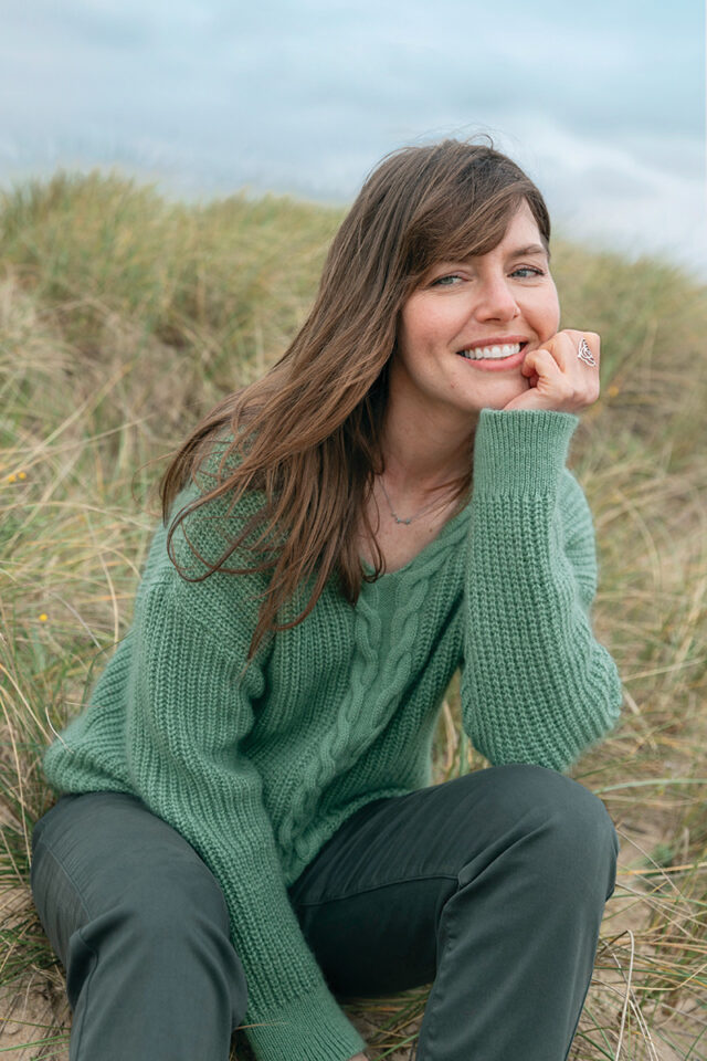 Maison Solfin - Pull maille perlée Made in France| B.Solfin