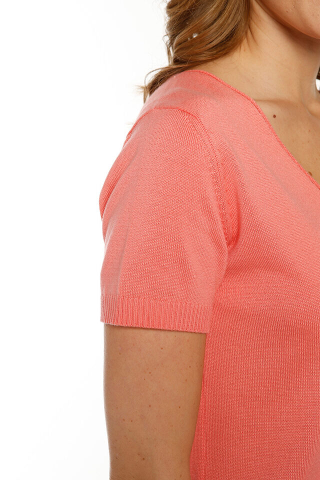 Maison Solfin - Pull col V en coton Made in France| B.Solfin