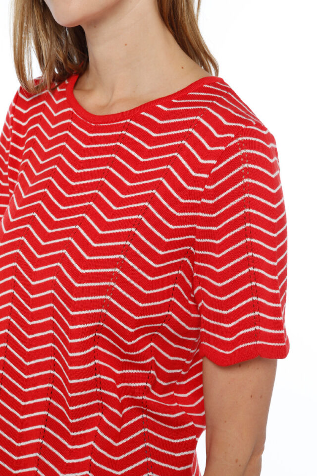 Maison Solfin - Pull coton manches courtes Made in France| B.Solfin