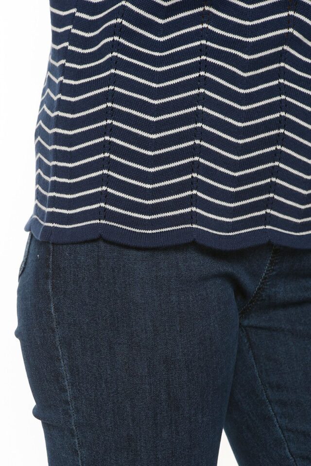 Maison Solfin - Pull coton manches courtes Made in France| B.Solfin