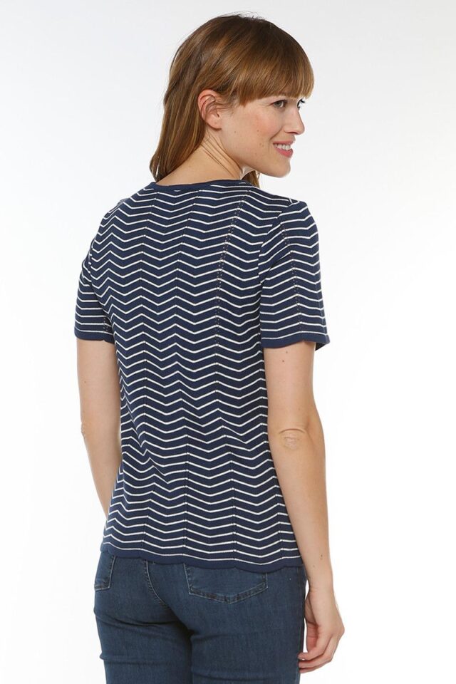 Maison Solfin - Pull coton manches courtes Made in France| B.Solfin