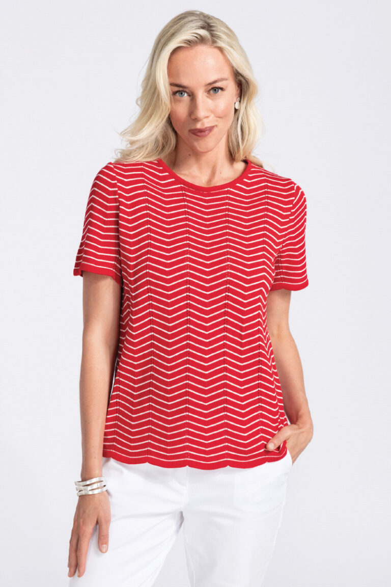 Maison Solfin - Pull coton manches courtes Made in France| B.Solfin