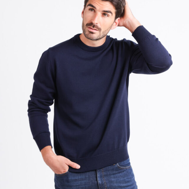 Maison Solfin - Pull ras du cou Made in France| B.Solfin
