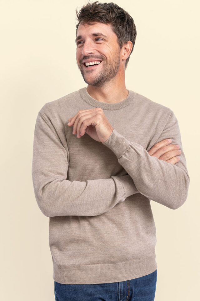 Maison Solfin - Pull ras du cou Made in France| B.Solfin