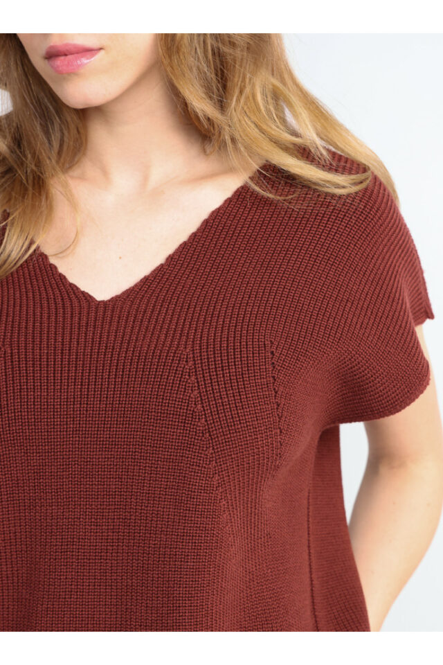 Maison Solfin - Pull sans manches en laine Made in France| B.Solfin